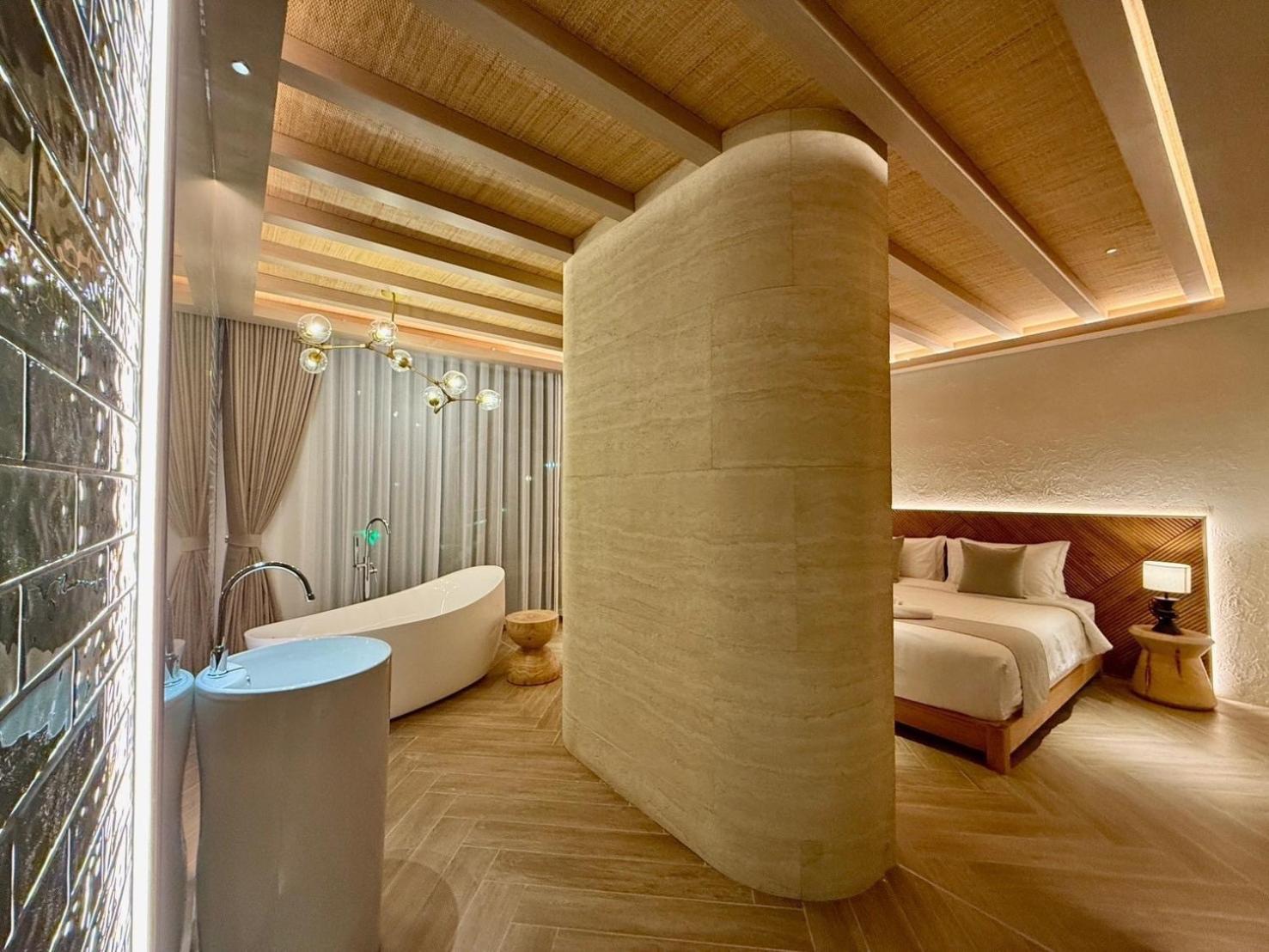 Baan Tah On The Sea Hotell Bang Sare Exteriör bild